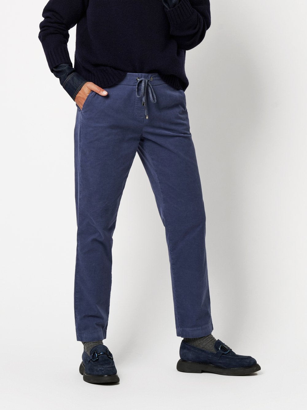 TONI SUE ANKLE Jogpants - Deep Indigo Dust - 1-1805-24-31011.054