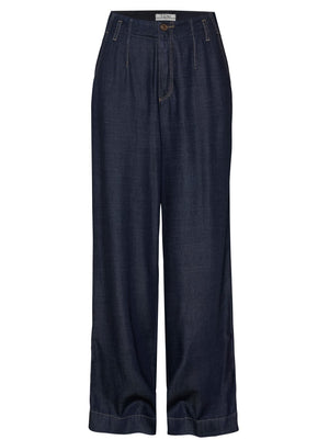TONI LIV TAILORED Wide Leg Hose - Deep Navy Rinse - 1-1125-27-12048.059