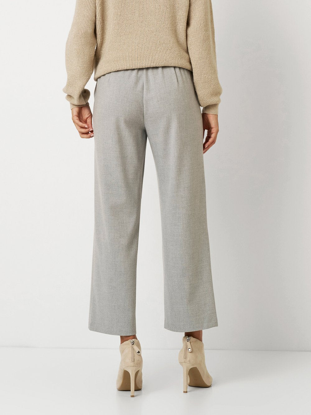 TONI SUE WIDE CHIC 7/8 Stoffhose - Cloud Grey Flannel - 1-1805-75-41004.086 von Toni