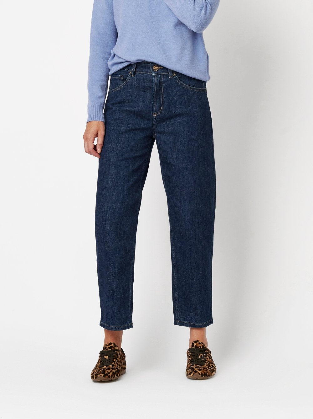 TONI LIV Barrel 7/8-Jeans - Deep Harbor Blue - 1-1125-4-12016.591