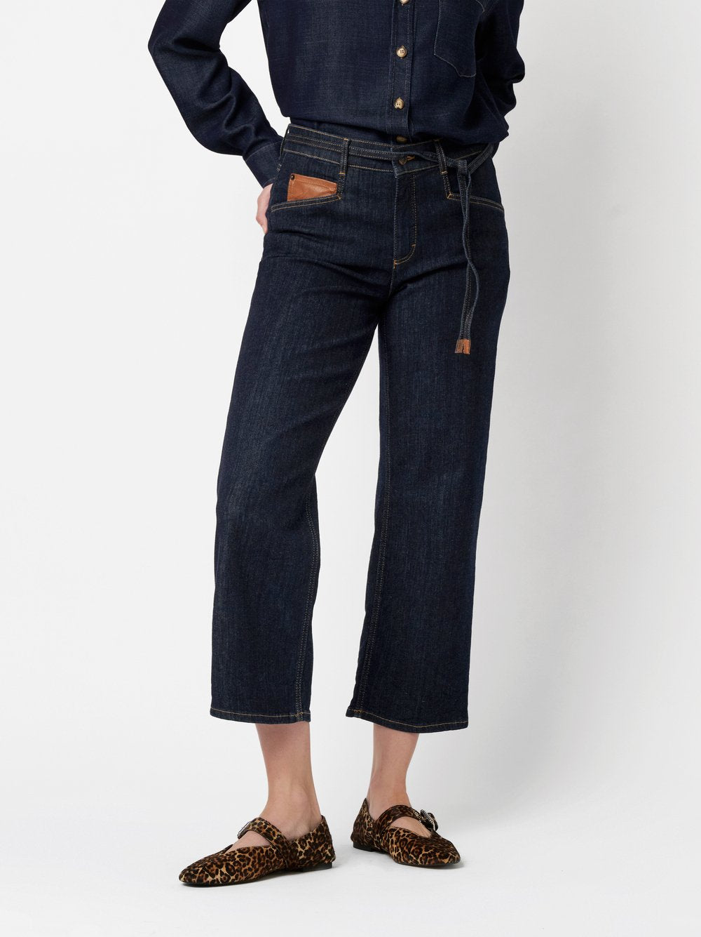 TONI LIV Wide 7/8 - Night Indigo Brown - 1-1125-30-12094.591