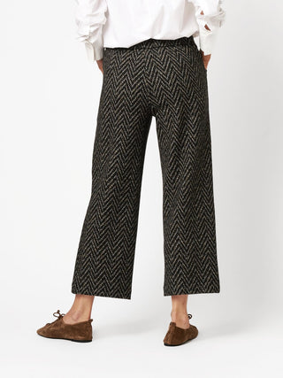 TONI SUE WIDE CHIC 7/8 - Herringbone Mocha Black - 1-1805-75-67094.751