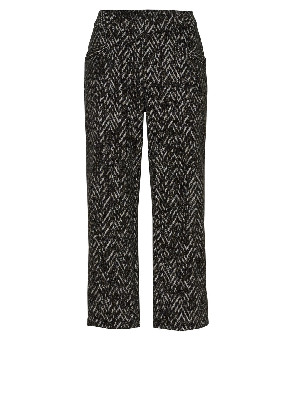 TONI SUE WIDE CHIC 7/8 - Herringbone Mocha Black - 1-1805-75-67094.751