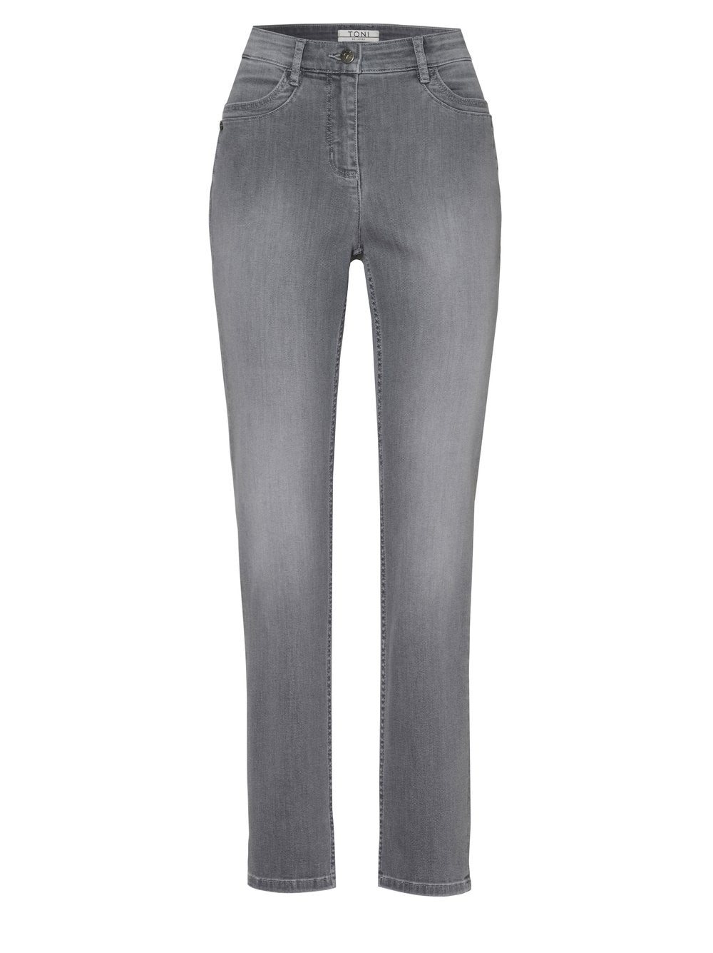 TONI BE LOVED Slim Jeans - Silver Mist Grey - 1-1226-42-12030.862