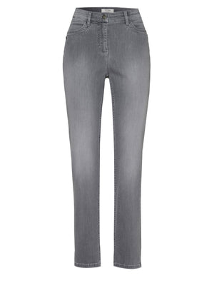 TONI BE LOVED Slim Jeans - Silver Mist Grey - 1-1226-42-12030.862