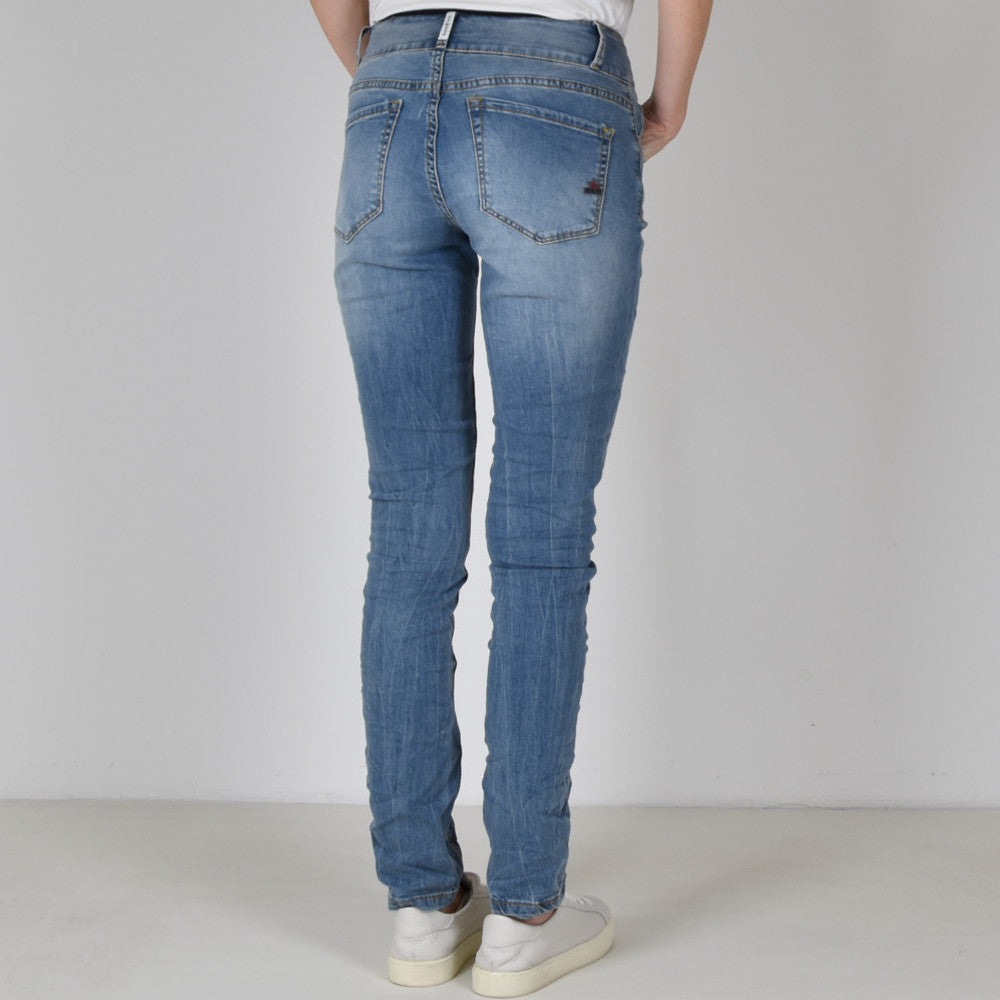 BUENA VISTA Tummyless Damen Jeans - Coastal Mist Blue - 888 B5664 333.2913