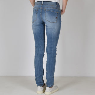 BUENA VISTA TUMMYLESS pierre claire 888 B5664 333.2913 - Denim stretch