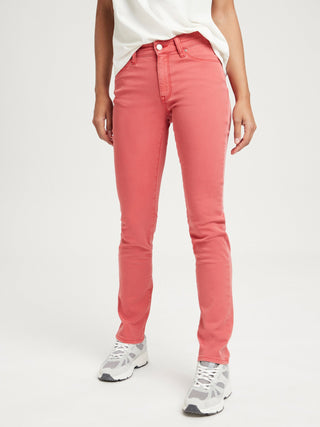 CROSS JEANS Anya Slim Jeans - Blush Coral Red - P489-230