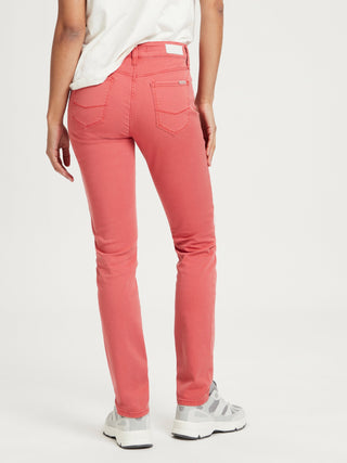 CROSS JEANS Anya Slim Jeans - Blush Coral Red - P489-230