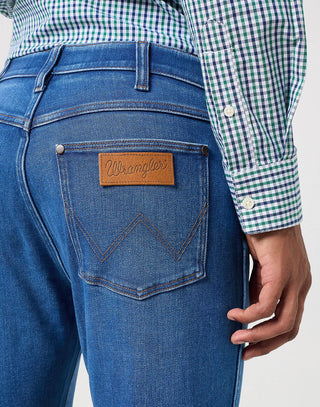 WRANGLER Larston Jeans - Ocean Harbor Blue - 112350841