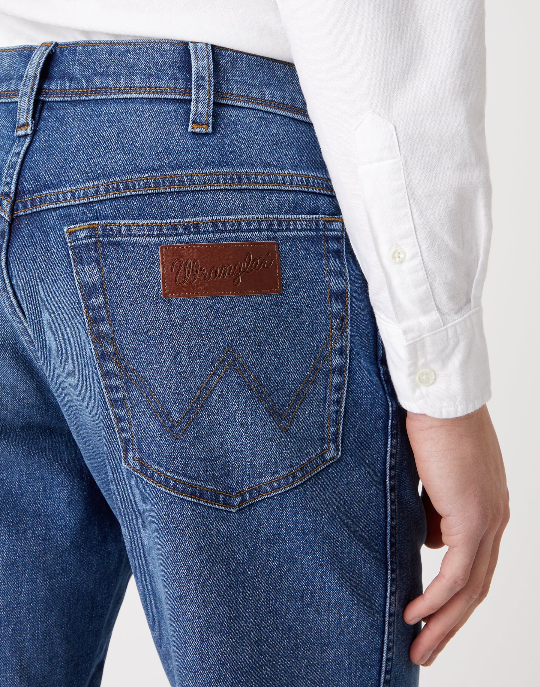 WRANGLER Texas the ace Shorts - Indigo Sunset - W11CU542Q von Wrangler
