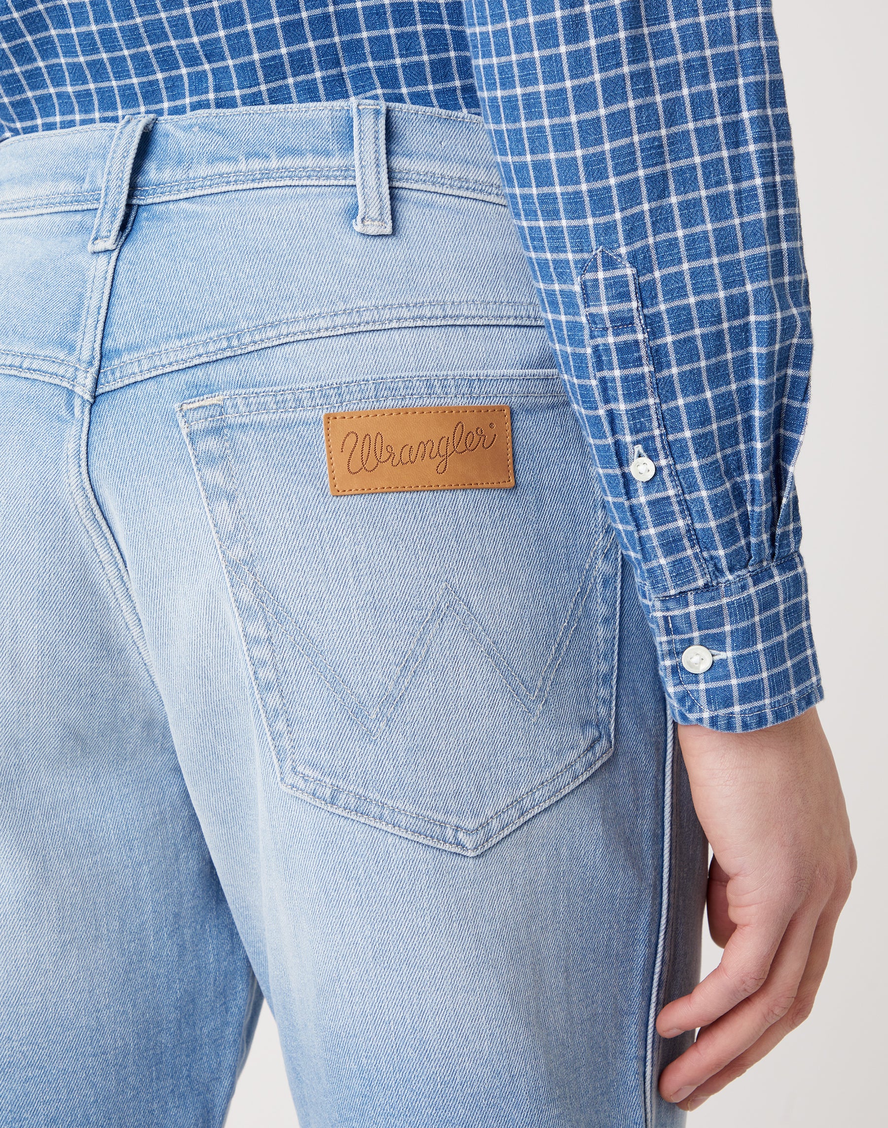 WRANGLER Texas Shorts - Skywash Riviera - W11CZH280 von Wrangler