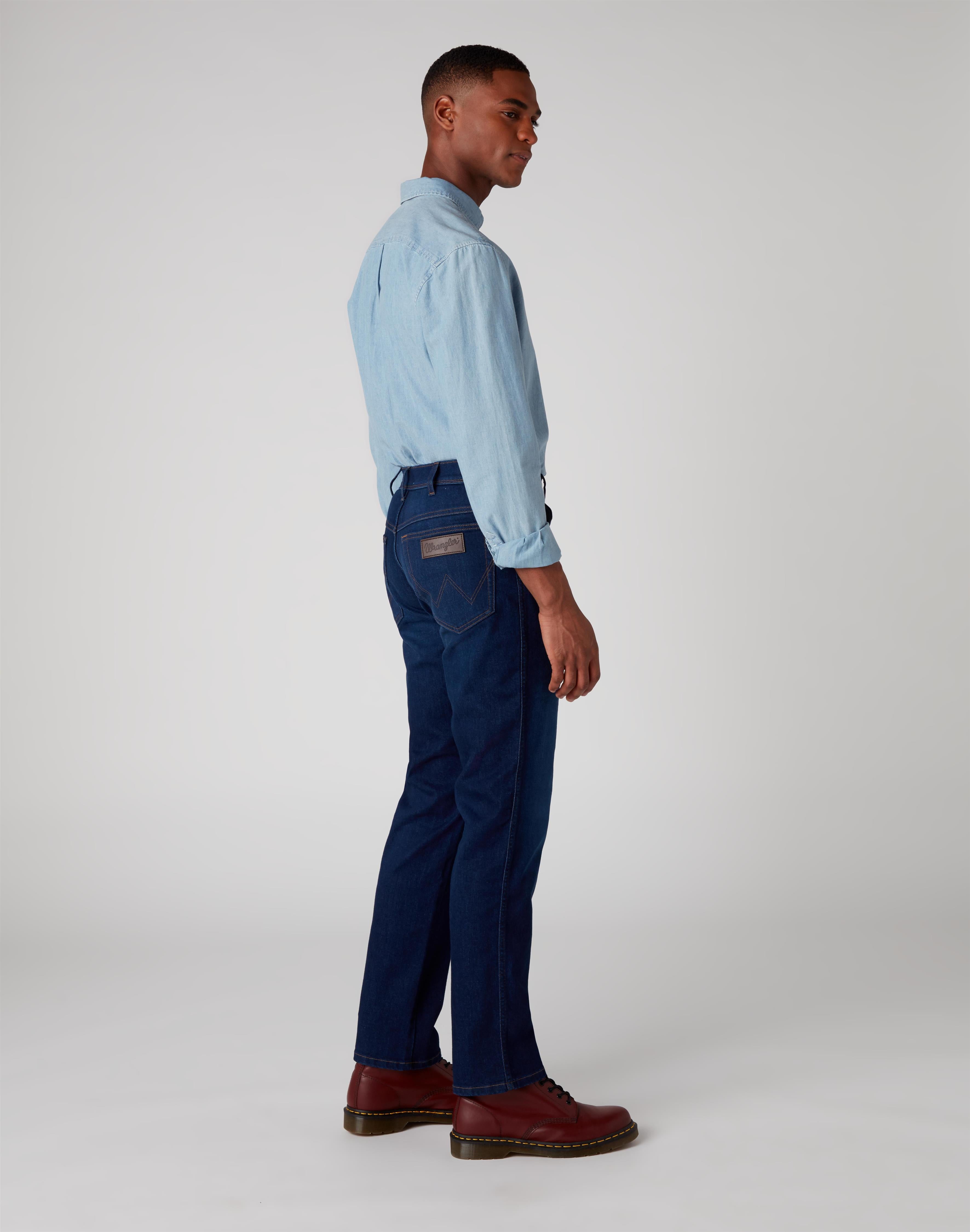 WRANGLER Texas Five-Pocket - Midnight Saddle Blue - W121Q440P
