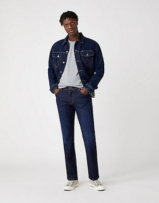 WRANGLER Texas Slim Jeans - Deep Midnight Blue - W12SAO990