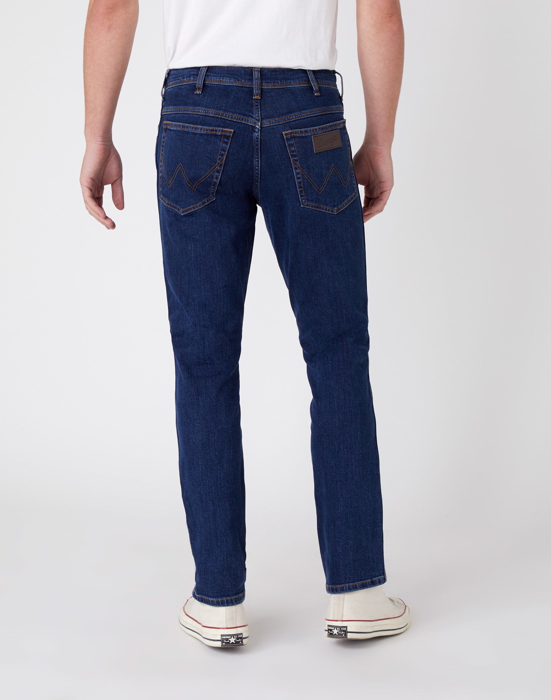 WRANGLER Texas Slim - Midnight Indigo Wash - W12SLQ36P
