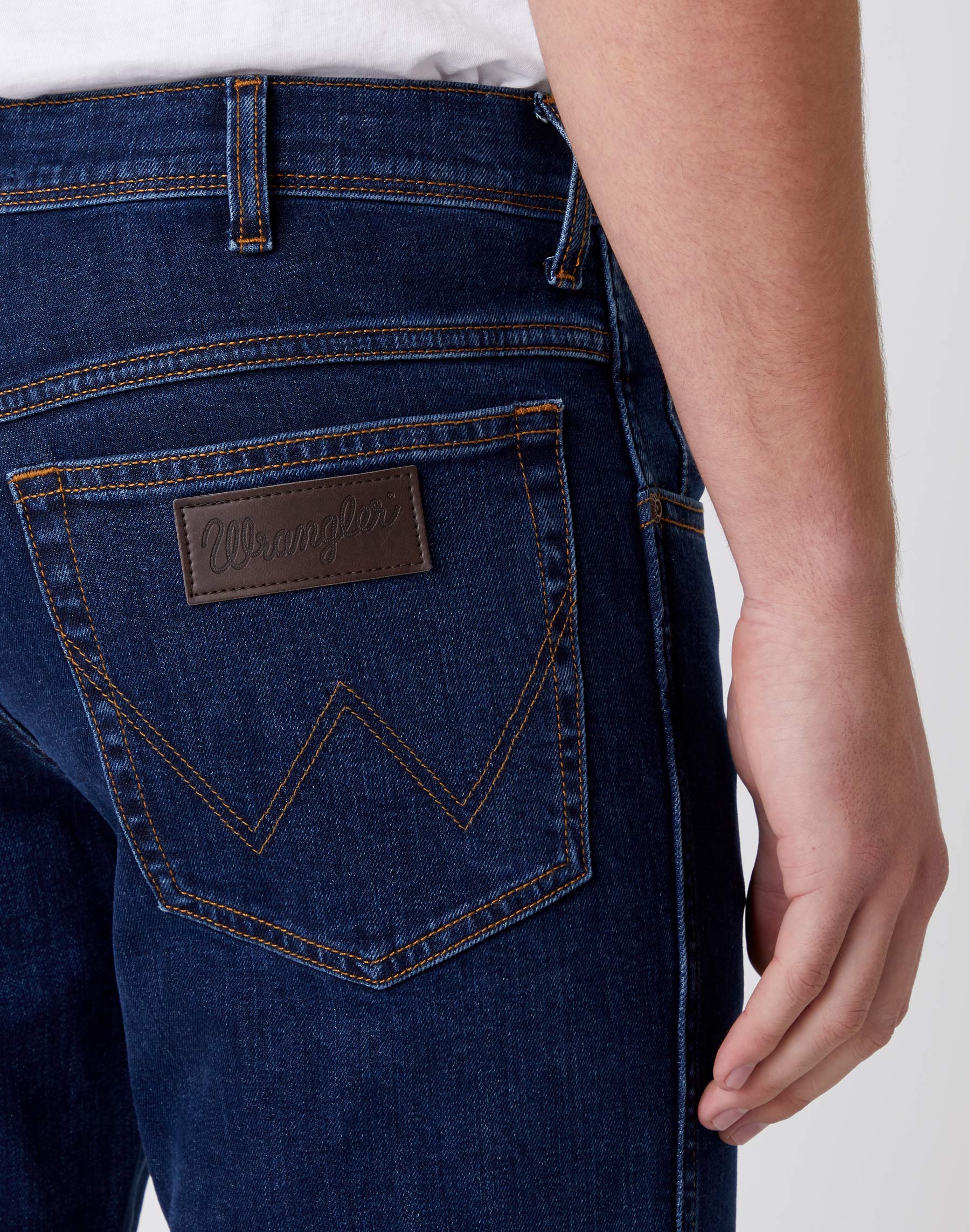 WRANGLER Texas Slim - Midnight Indigo Wash - W12SLQ36P von Wrangler