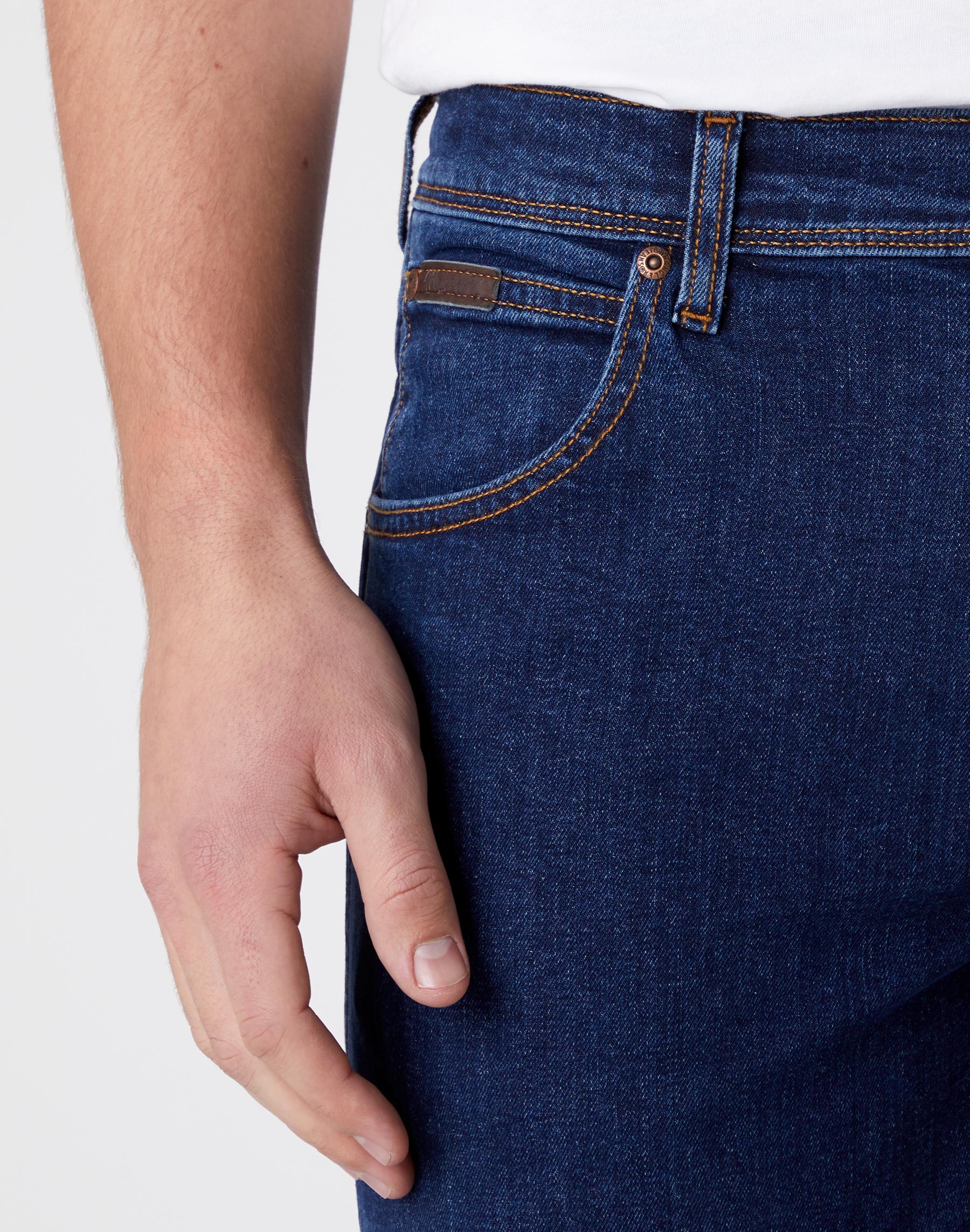 WRANGLER Texas Slim - Midnight Indigo Wash - W12SLQ36P von Wrangler