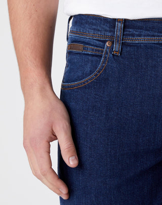 WRANGLER Texas Slim - Midnight Indigo Wash - W12SLQ36P
