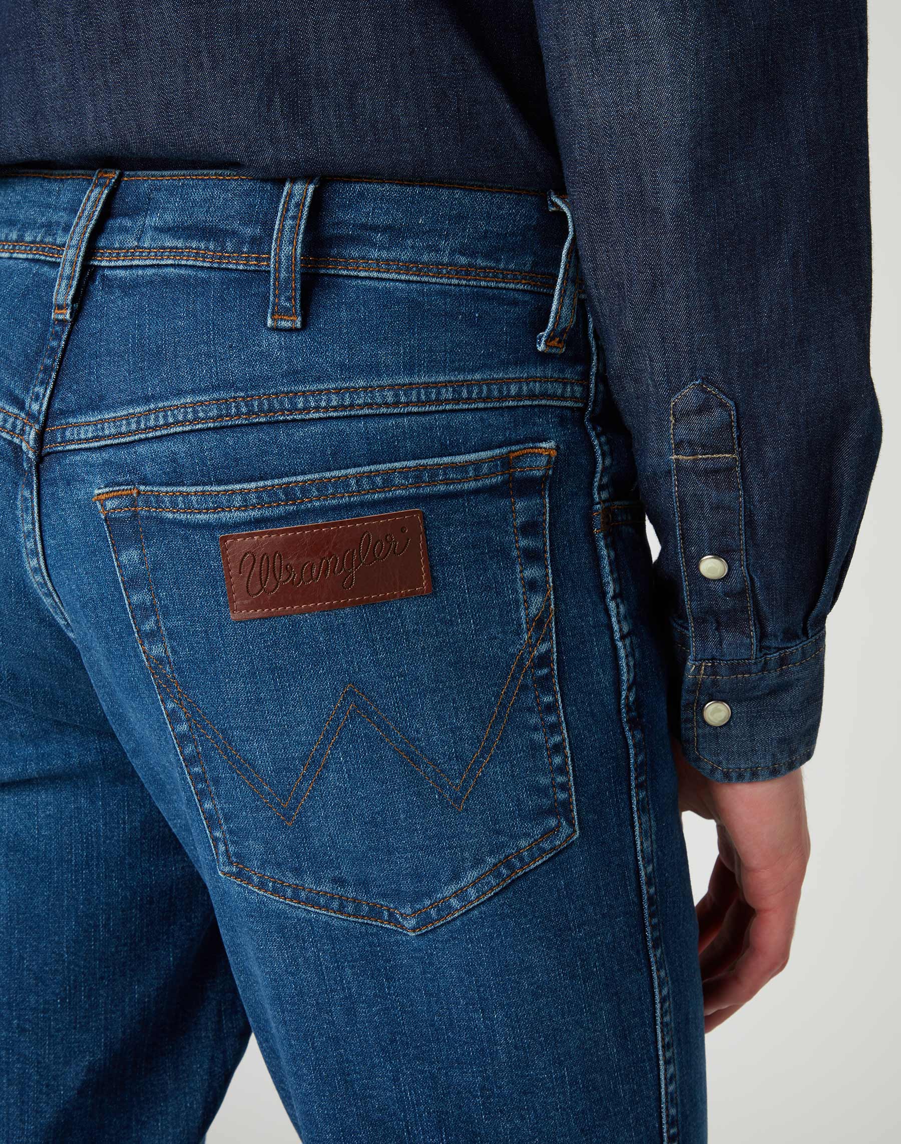 WRANGLER Texas Slim - Indigo Weekend Blue - W12ST112E von Wrangler