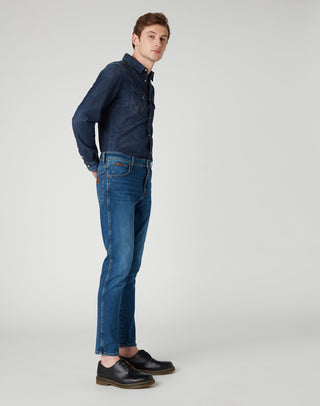 WRANGLER Texas Slim - Indigo Weekend Blue - W12ST112E
