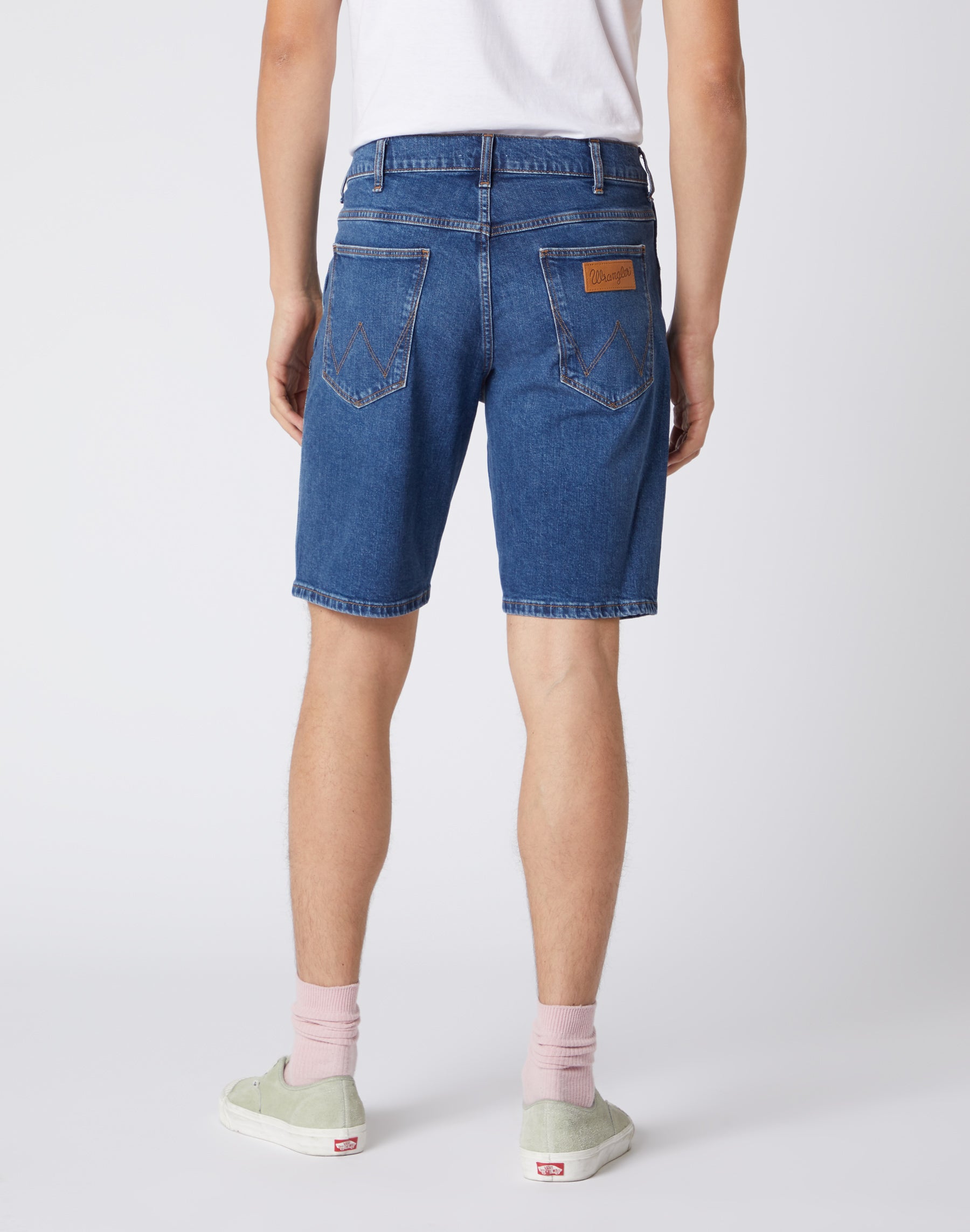 WRANGLER Shorts - Coastal Indigo Denim - W14CM493M