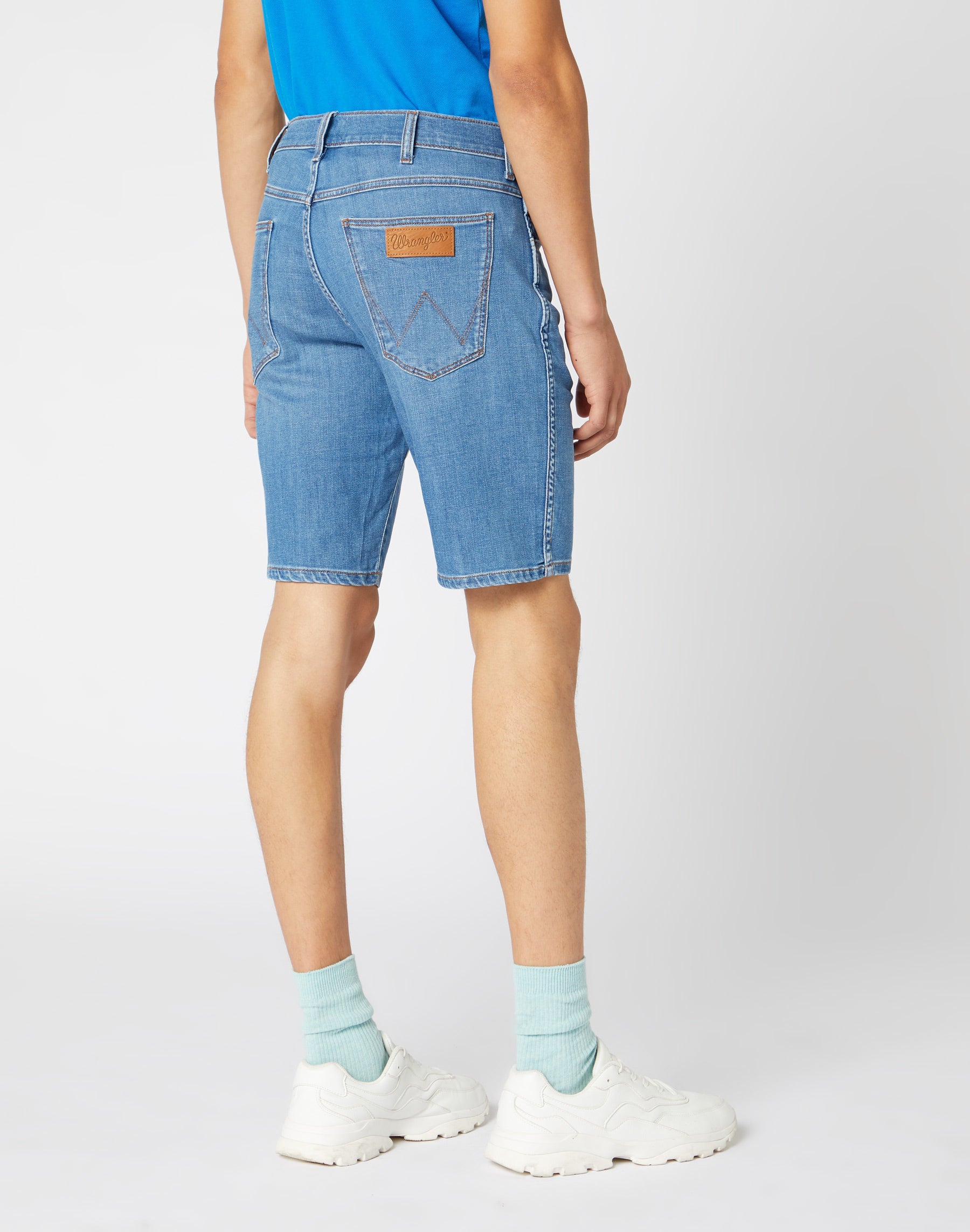 WRANGLER Shorts - Seaside Denim Blue - W14CQ1158