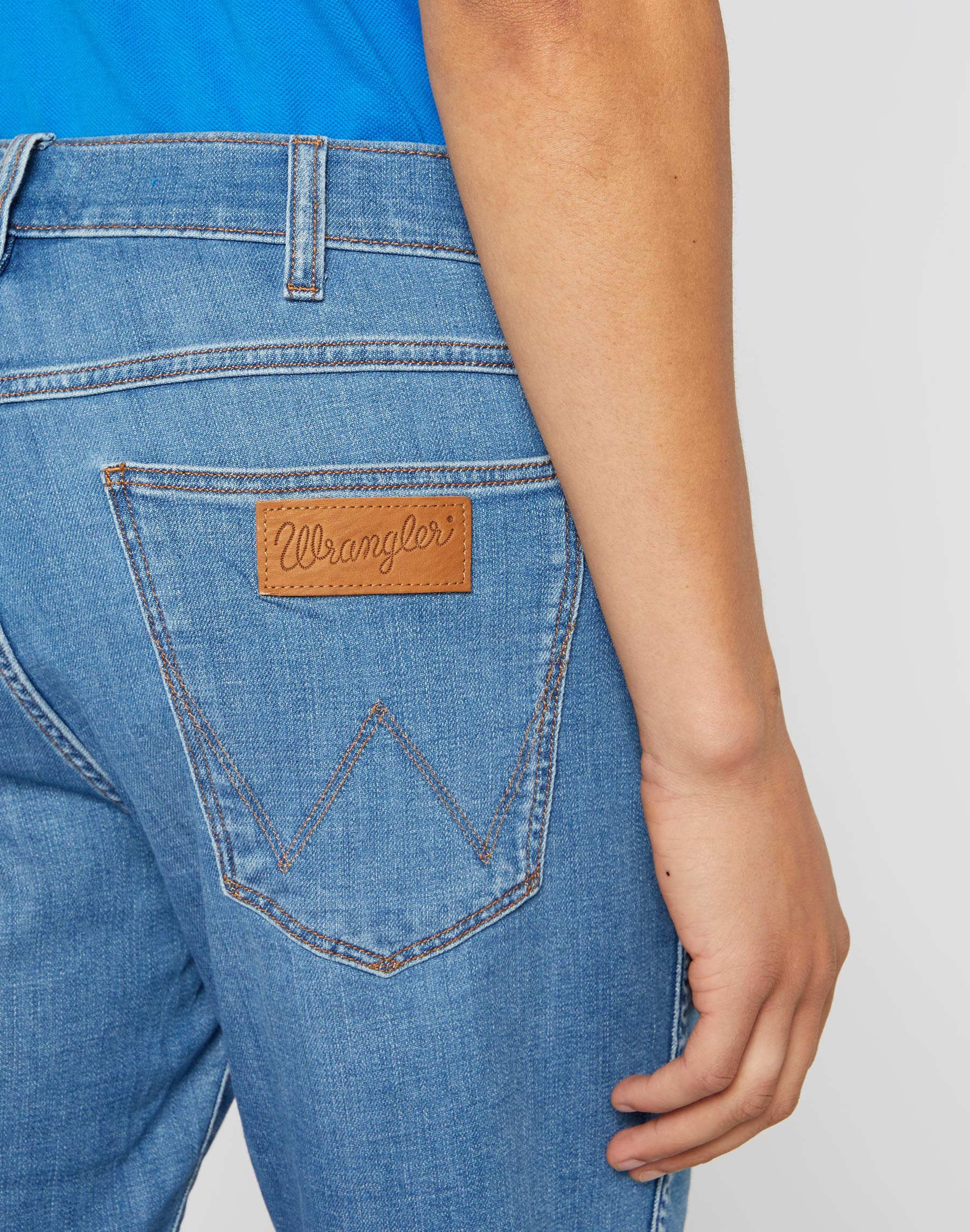WRANGLER Shorts - Seaside Denim Blue - W14CQ1158 von Wrangler