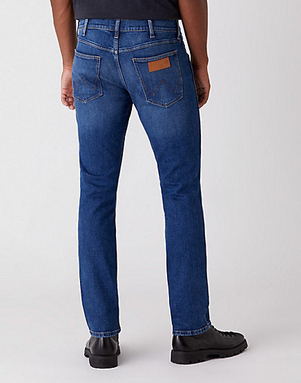 WRANGLER Greensboro hard edge Five Pocket - Midnight Indigo Wash - W15QJX246
