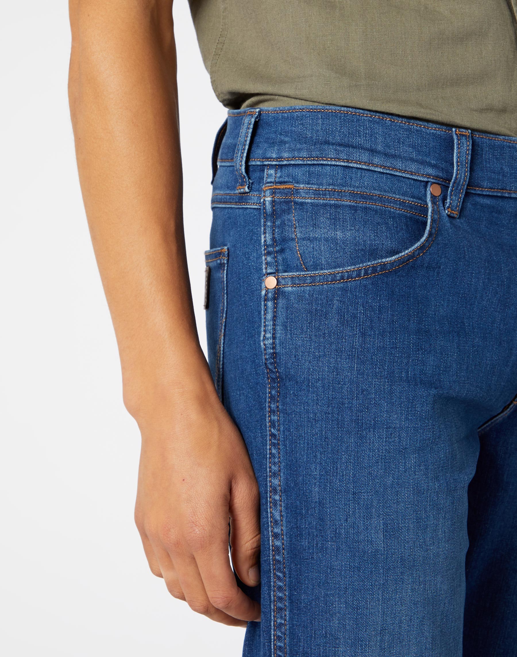 WRANGLER Greensboro Jeanshose - Coastal Indigo Wash - W15QQ440L von Wrangler