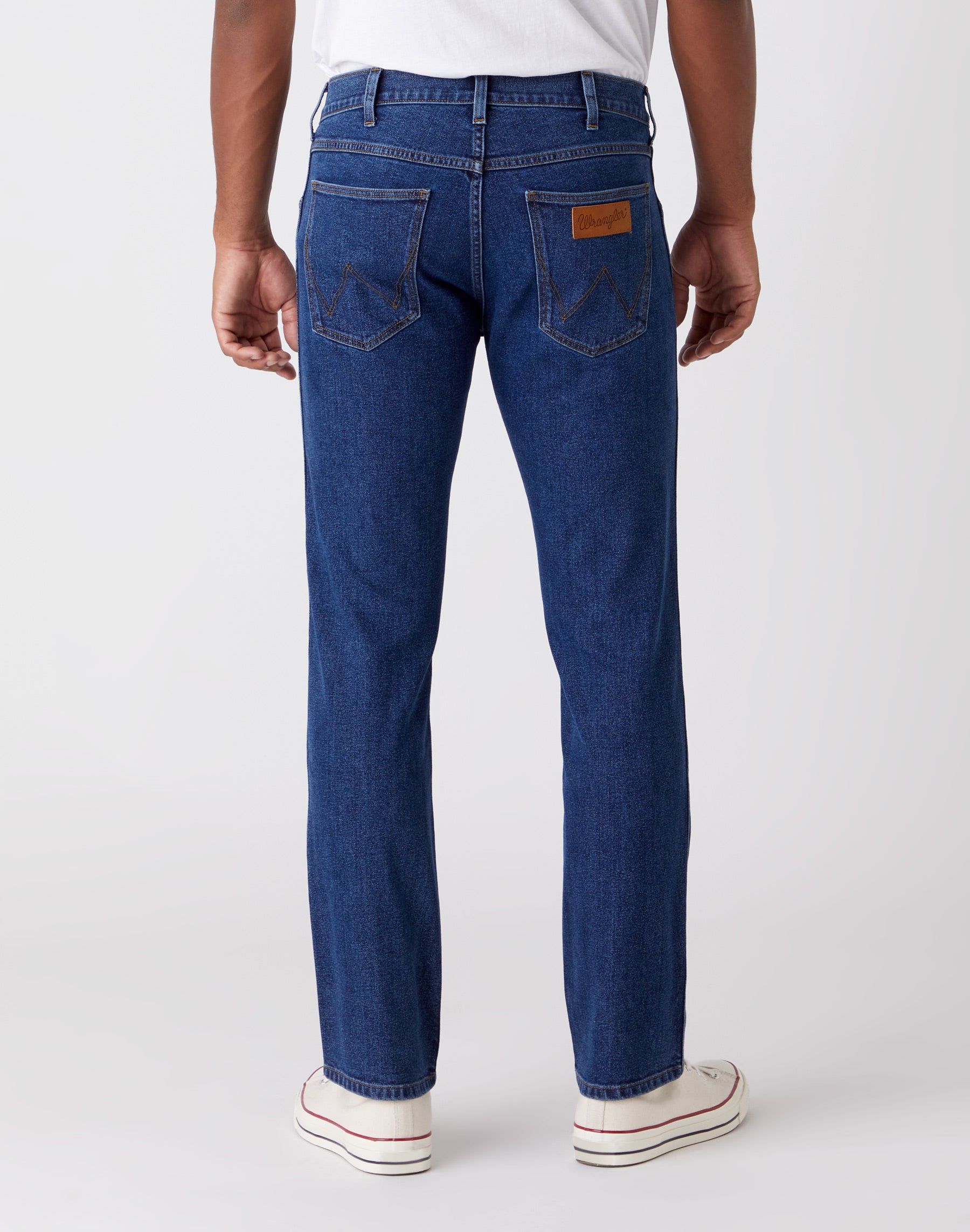 WRANGLER GREENSBORO ride on Straight Jeans - Deep Harbor Blue - W15QU5225