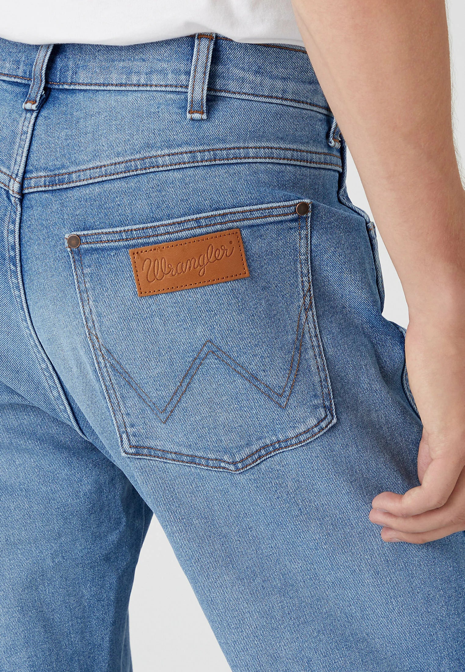 WRANGLER FRONTIER cool twist - Sky Harbor Blue - 112330687 von Wrangler