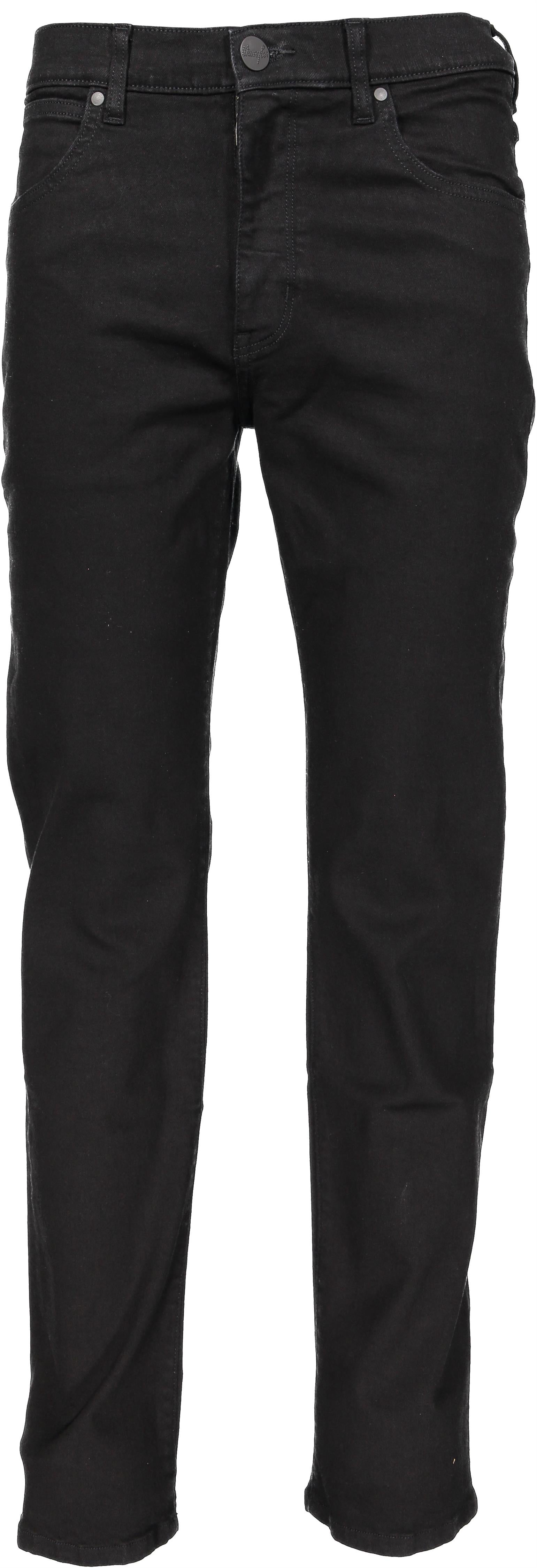 WRANGLER Larston Five Pocket - Onyx Night Black - W18SHP19A