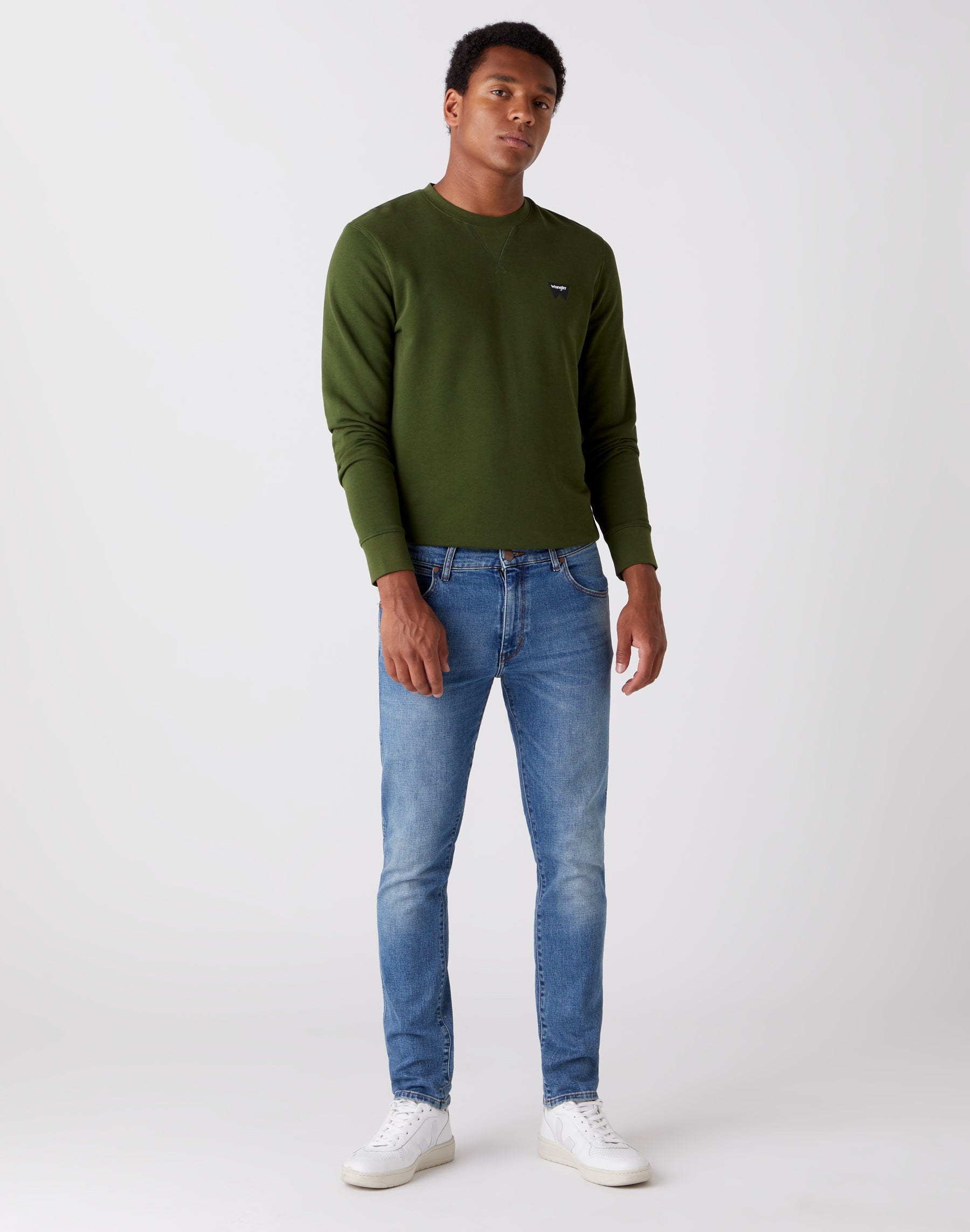 WRANGLER Larston Jeans - Bright Harbor Blue - W18SQ892R von Wrangler