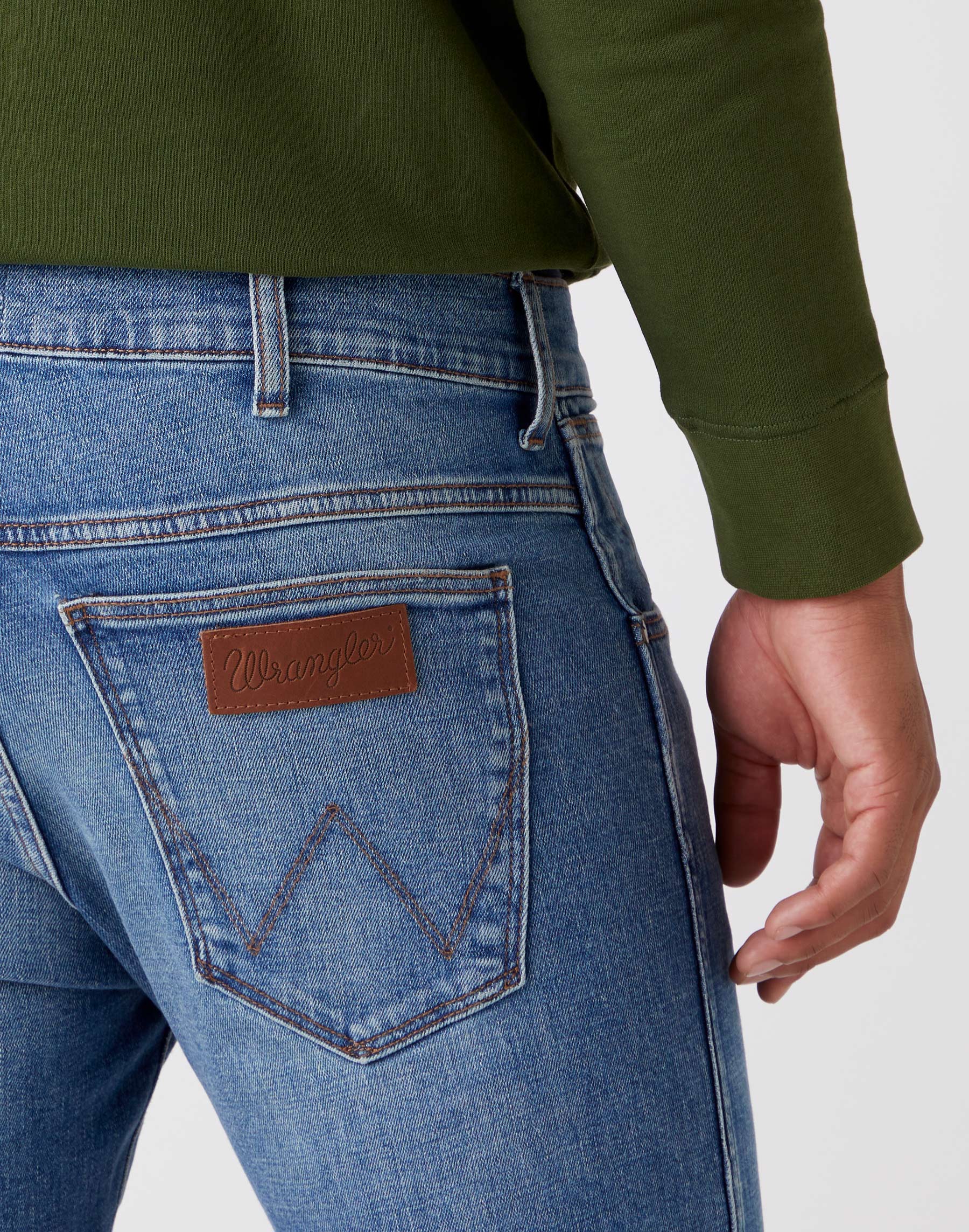 WRANGLER Larston Jeans - Bright Harbor Blue - W18SQ892R von Wrangler