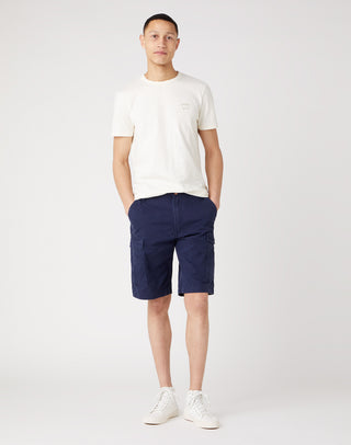 WRANGLER CASEY CARGO SHORTS - Deep Navy Twill - W1C350B08