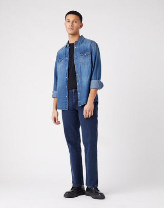WRANGLER Texas Five Pocket - Deep Atlantic Stone - W121YN29H