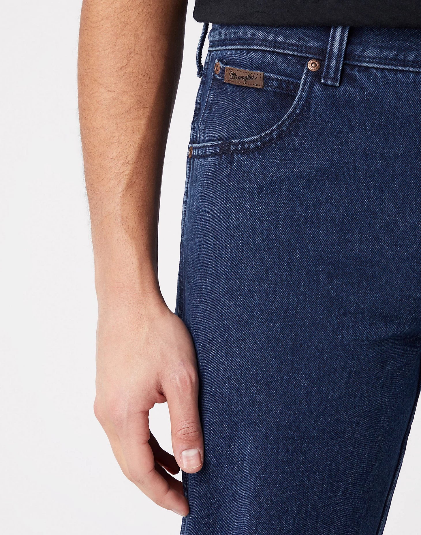 WRANGLER Texas Five Pocket - Deep Atlantic Stone - W121YN29H von Wrangler