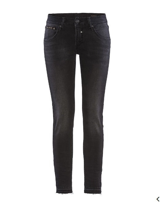 HERRLICHER TOUCH Cropped Jeans - Midnight Charcoal - 5320-DB840-671