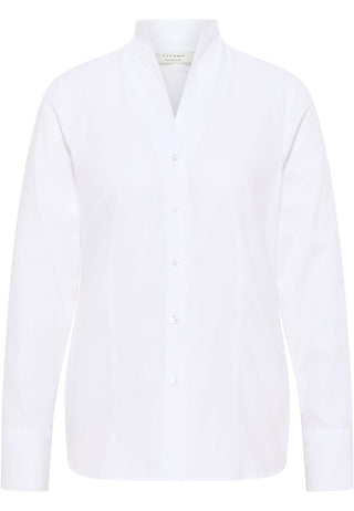 ETERNA REGULAR FIT Langarm Bluse - Frosted Pearl White - 7001-00-D266