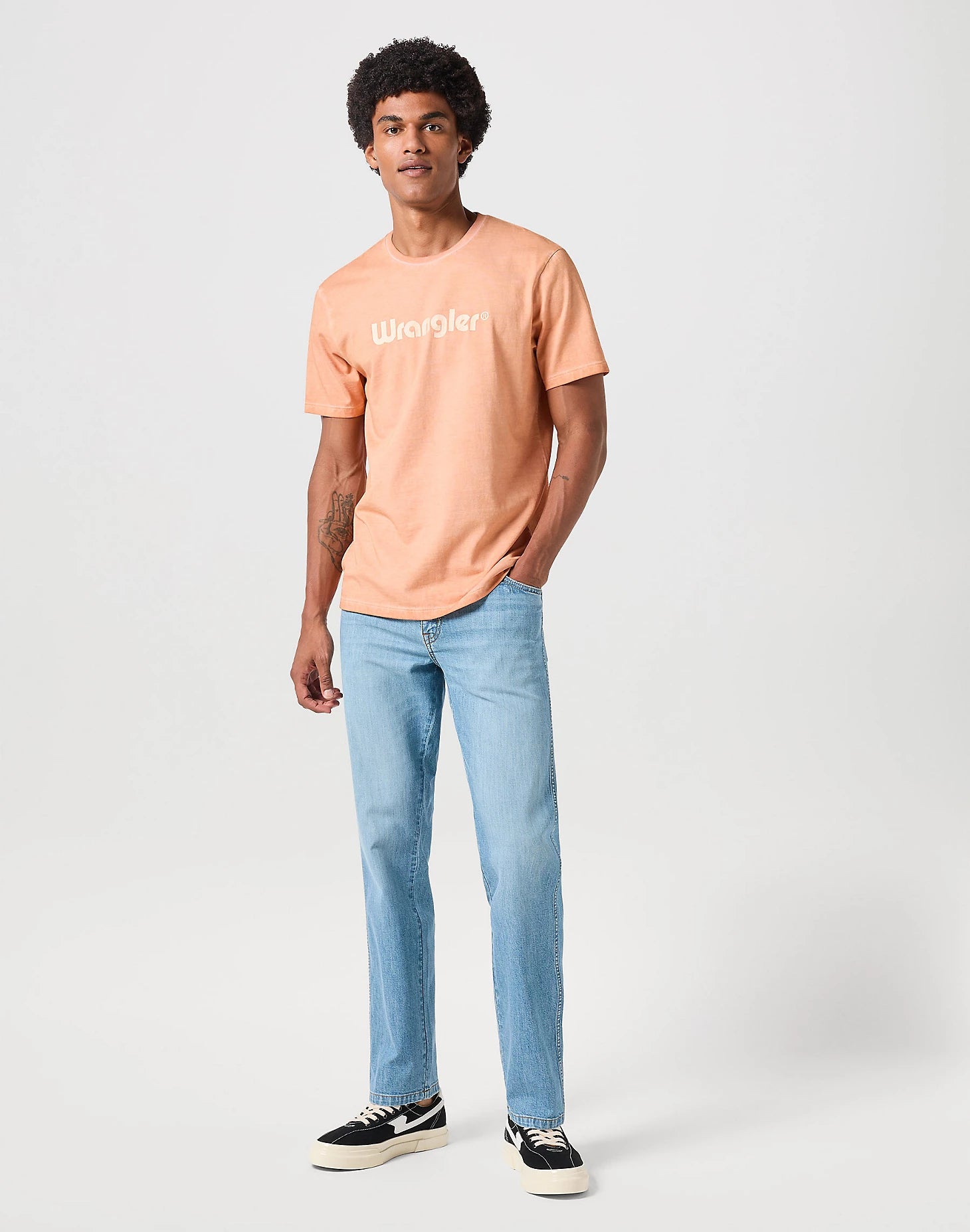 WRANGLER TEXAS Straight - Coastal Breeze Blue - 112351256 von Wrangler