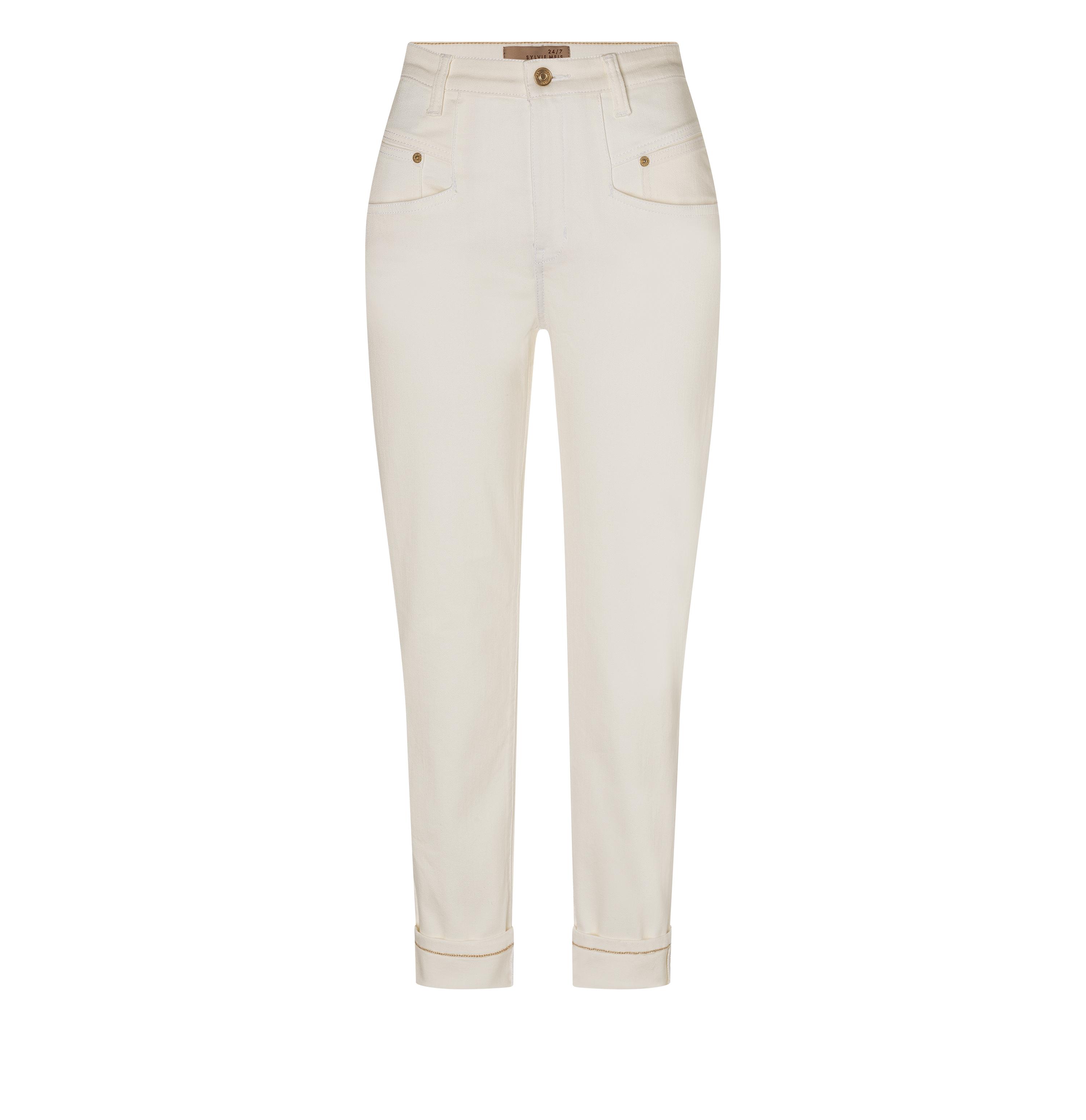 MAC Rich Carrot Jeans - Ivory Drift Denim - 2610-90-0389L-D010
