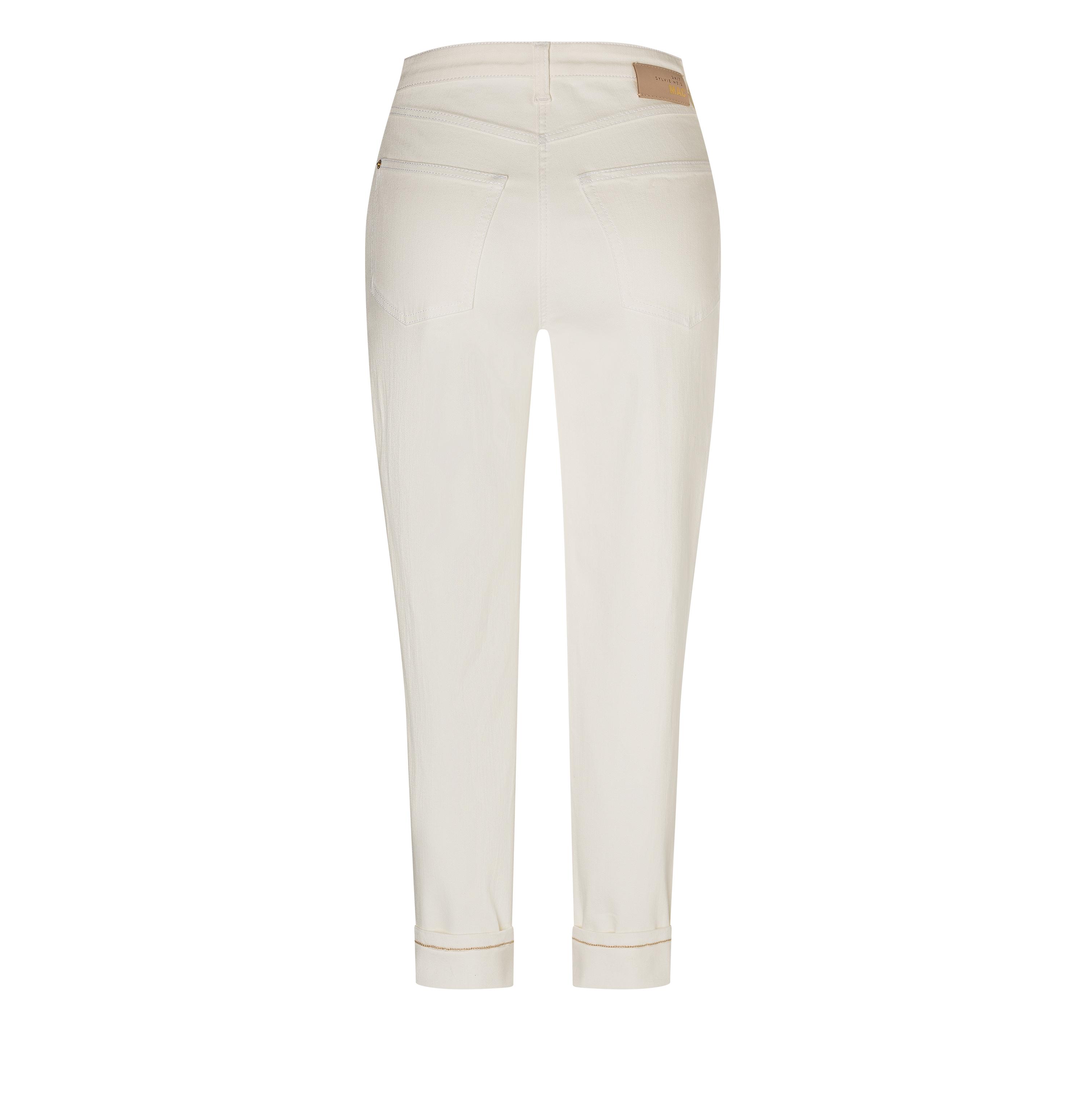 MAC Rich Carrot Jeans - Ivory Drift Denim - 2610-90-0389L-D010