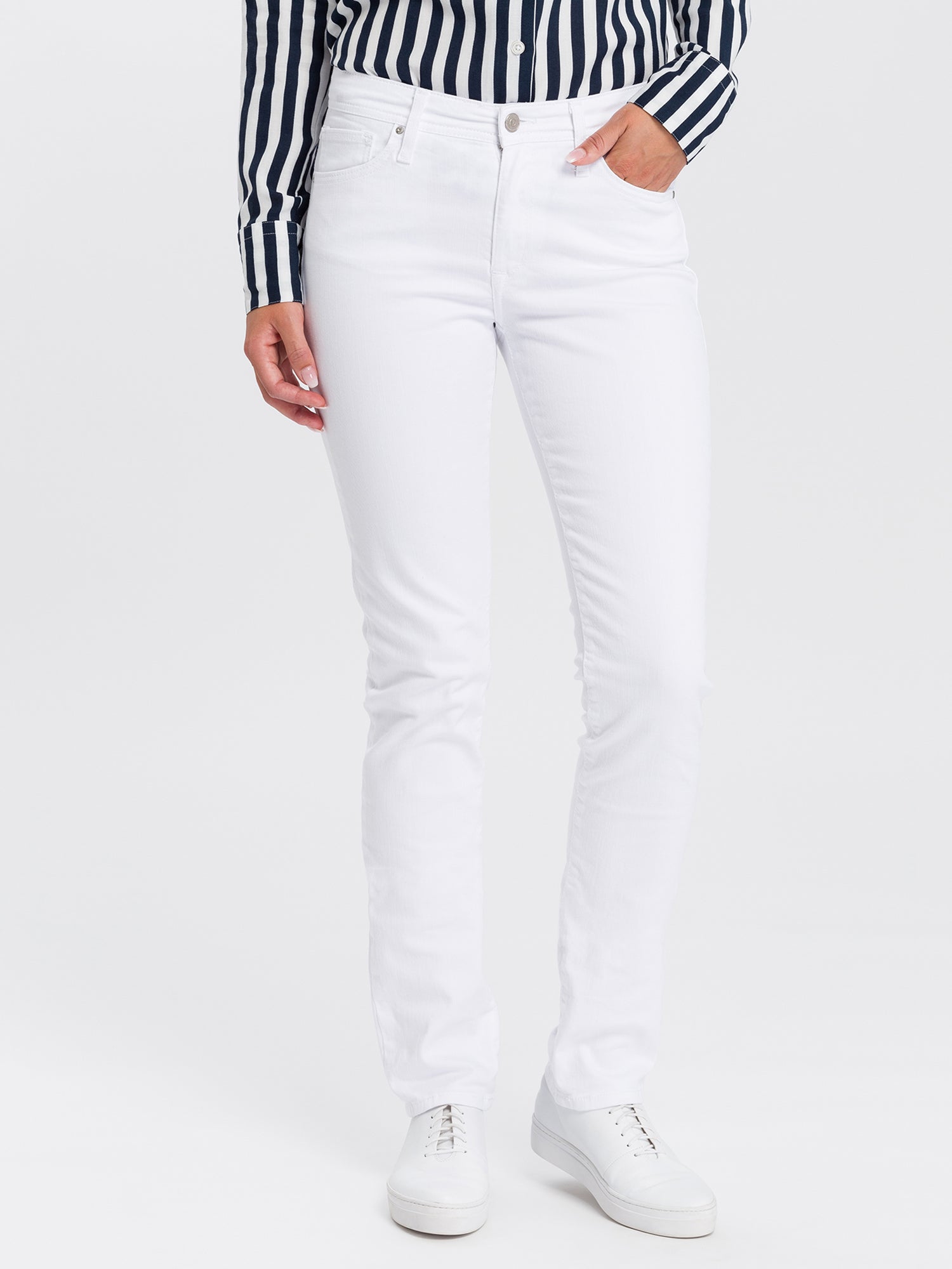 CROSS JEANS Anya Five Pocket - Pure Cotton Glare - P489-107