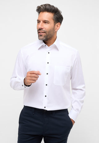 ETERNA COMFORT FIT Performance Shirt - Arctic Pearl White - 4060-00-E14E