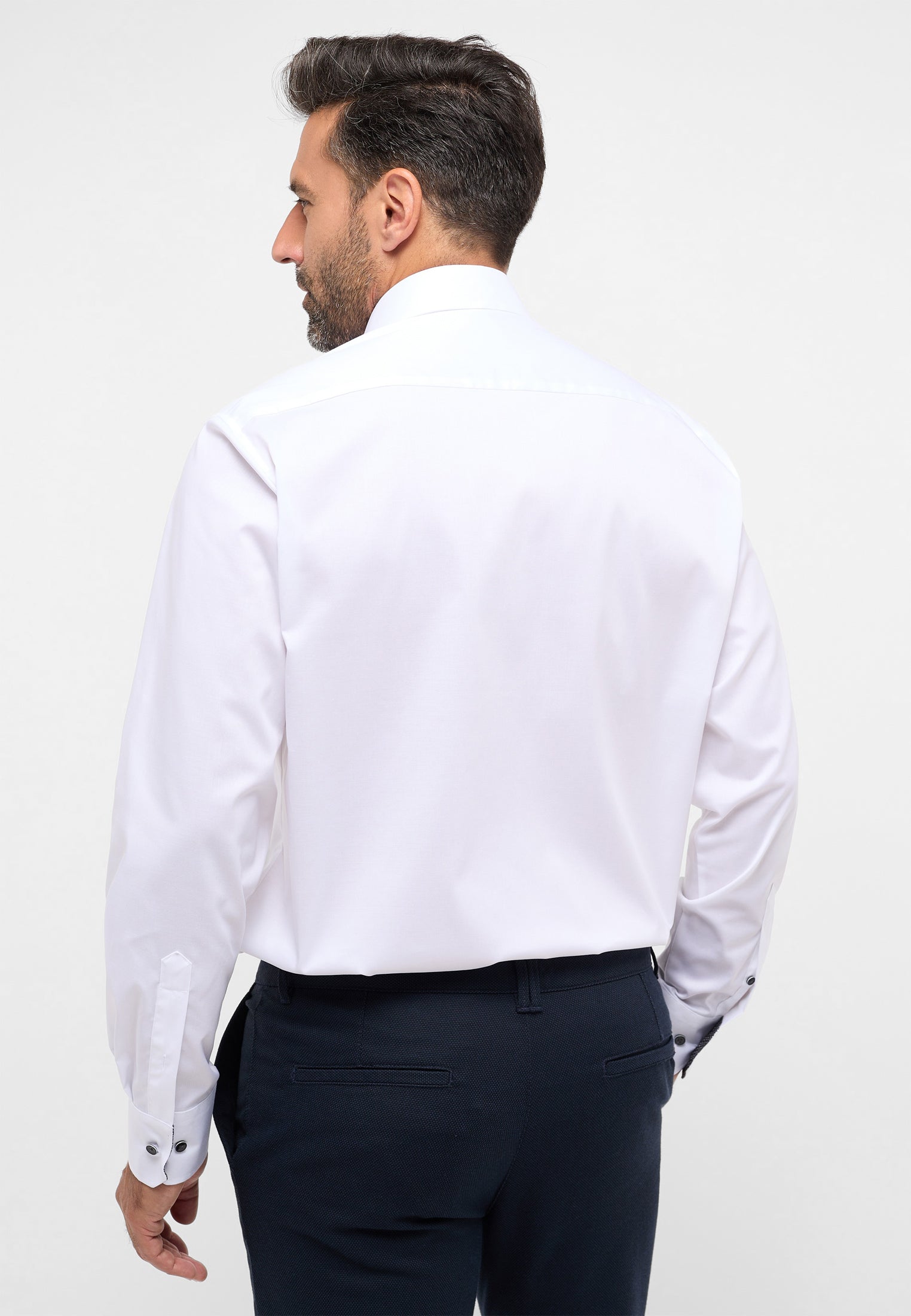 ETERNA COMFORT FIT Performance Shirt - Arctic Pearl White - 4060-00-E14E von Eterna