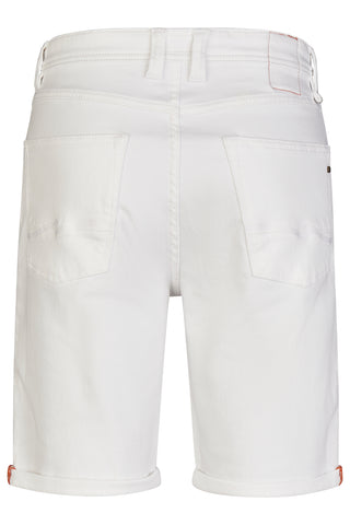 HATTRIC Bermuda Shorts - Sunlit Cotton White - 698305 3355.01