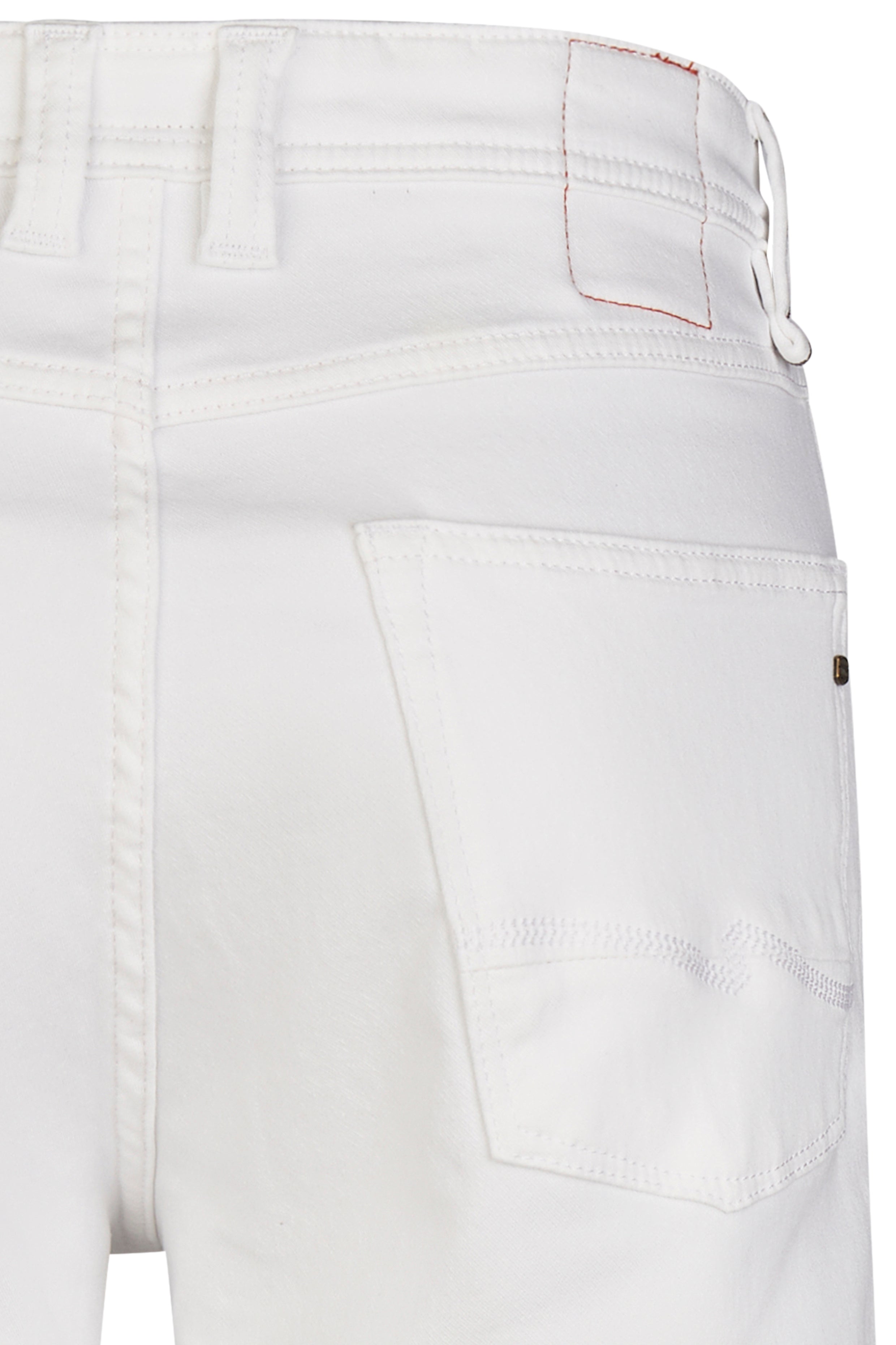 HATTRIC Bermuda Shorts - Sunlit Cotton White - 698305 3355.01 von Hattric
