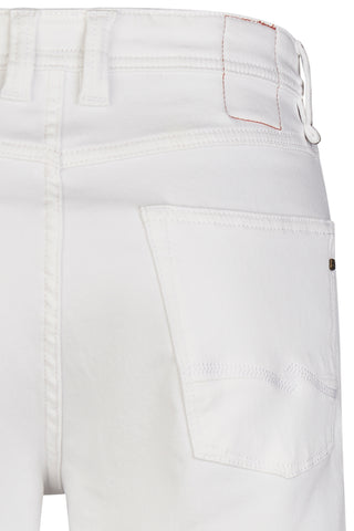 HATTRIC Bermuda Shorts - Sunlit Cotton White - 698305 3355.01
