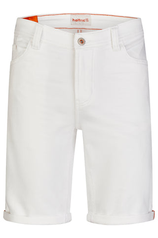 HATTRIC Bermuda Shorts - Sunlit Cotton White - 698305 3355.01