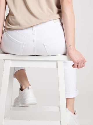 CROSS JEANS ROSE blanc N487-081